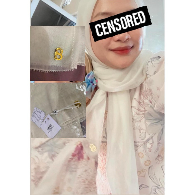 Preloved Everyday Scarf Buttonscarves