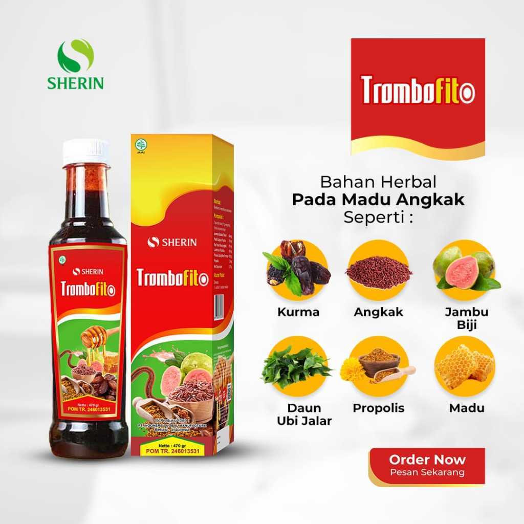 

TROMBOFIT 460GR SARI KURMA MADU ANGKAK