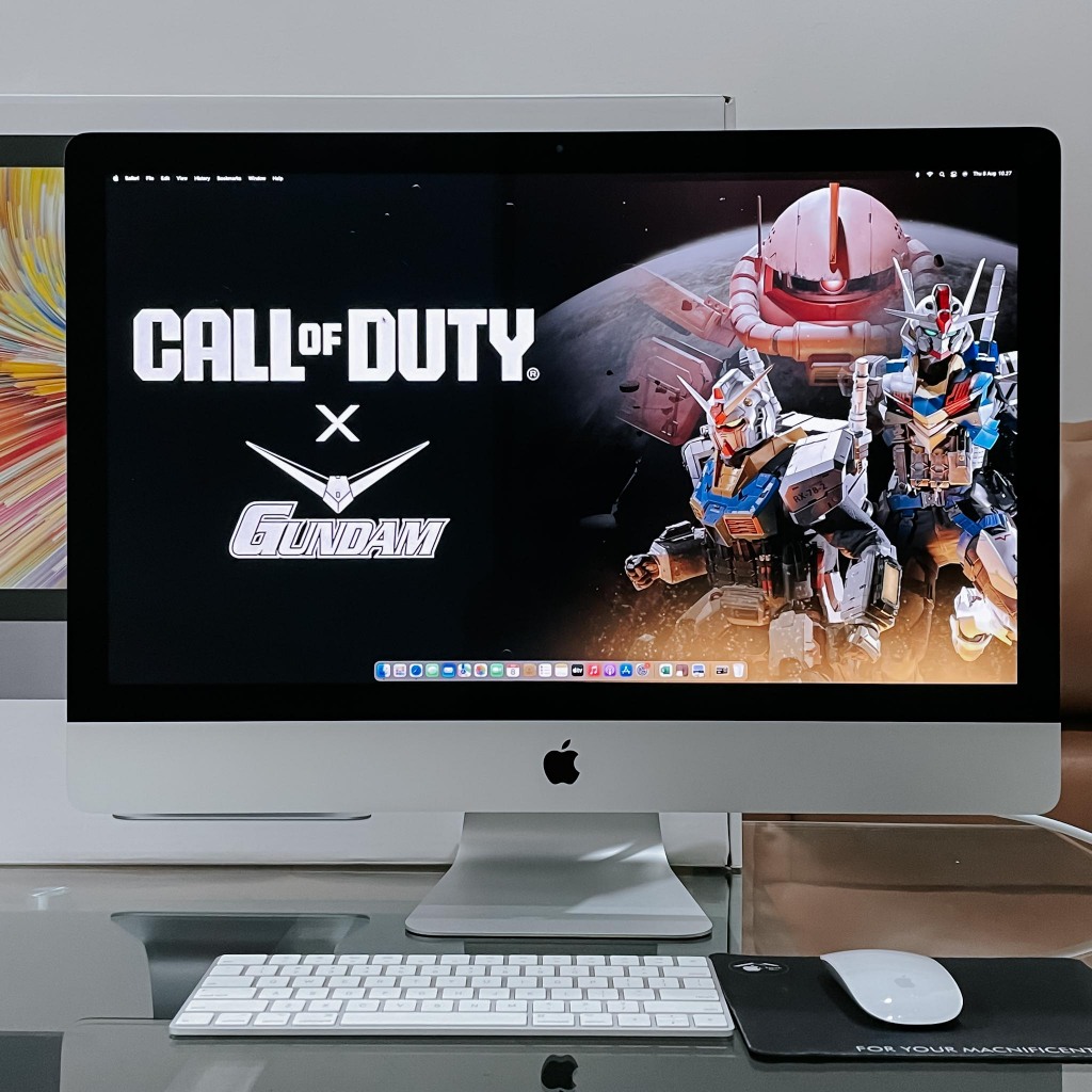 iMac Slim Retina 5K 27inch 2019 i5/8/1TB Fusion Drive MRQY2ID Ex iBox Fullset