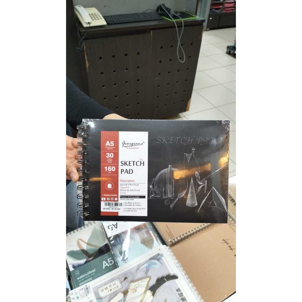 

Gramedia - PRM-ART-GIORGIONE SKEETCH PAD SK30-A5