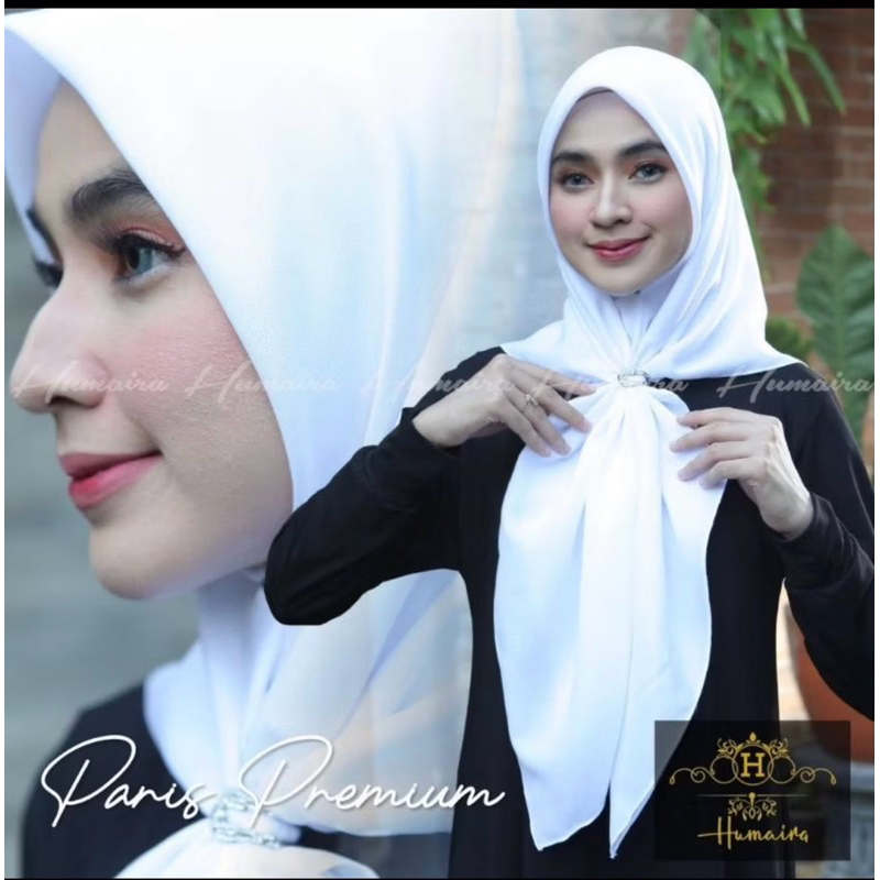 kerudung segi empat paris premium humaira/ segi empat paris premium