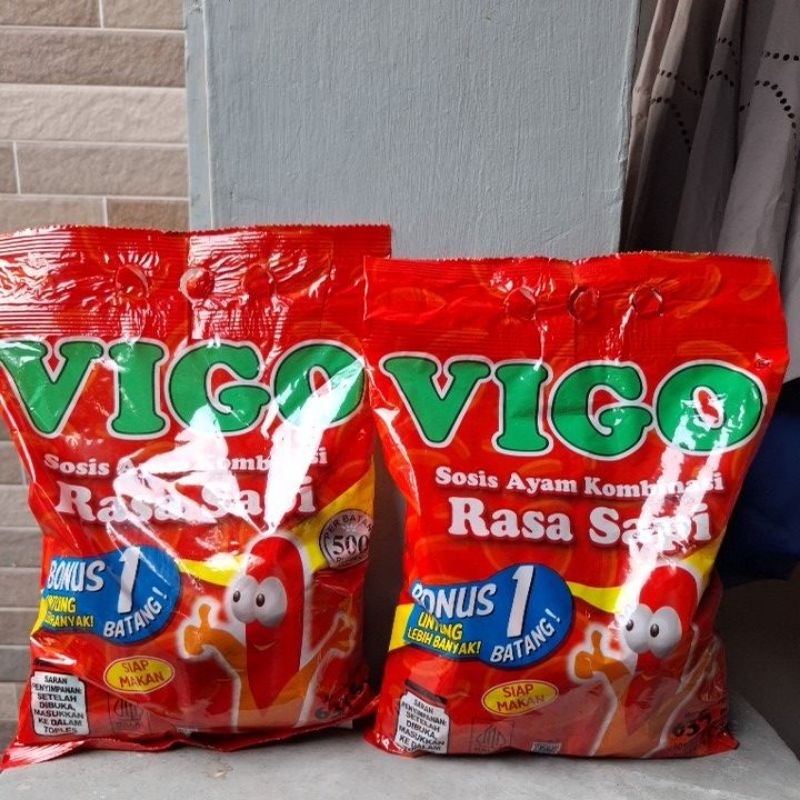 

VIGO Sosis Ayan Kombinasi Rasa Sapi 50 pcs + bonus 1 pcs