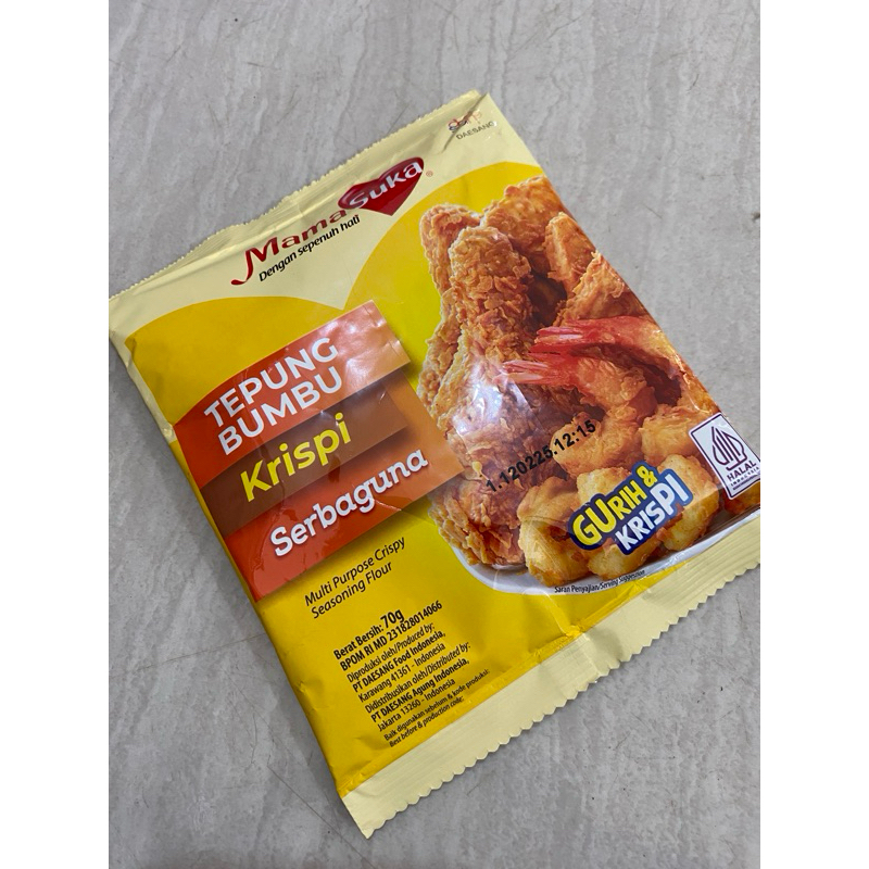 

Mama Suka Tepung Bumbu Krispi Serbaguna