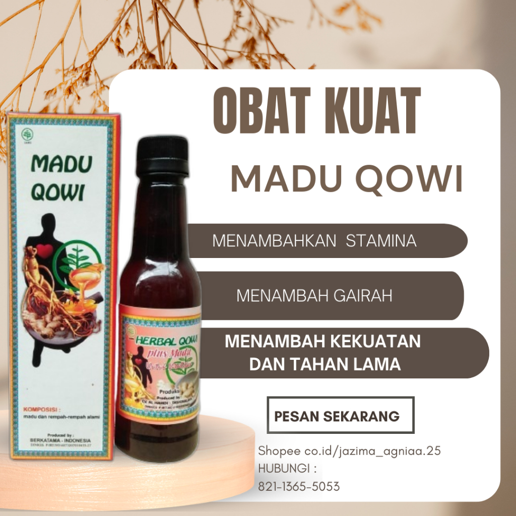 

Madu Qowi Obat Herbal Kolesterol Obat Diabetes Herbal Stamina Murni Herbal Alami Segala Penyakit