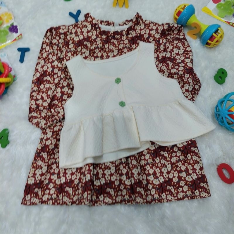 Baju Tunik Rompi Anak