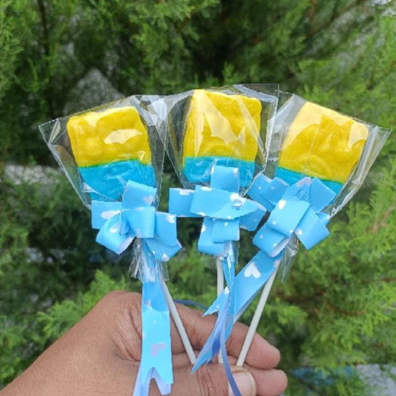 

PERMEN LOLIPOP BENTUK SPONGEBOB ISI 20 PCS