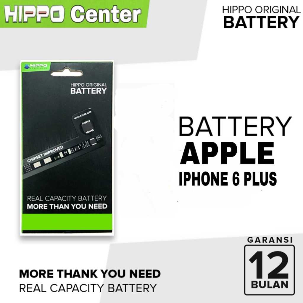 Hippo Baterai iPhone 6 Plus Battery