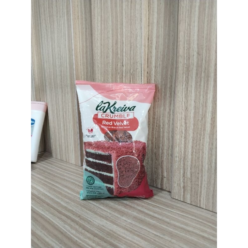 

lakraive crumb red velvet 250gr
