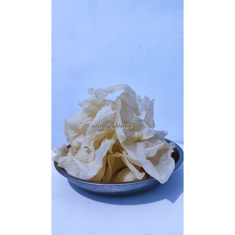 

Keripik Gadung Asin Gurih 1,1 kg/1100 gr [krecekan/mentah]