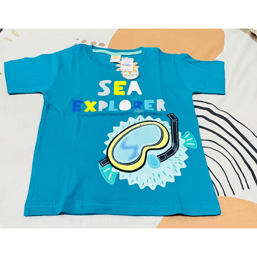 Kaos Anak Laki-laki 3D Sea Explorer Little M MATAHARI