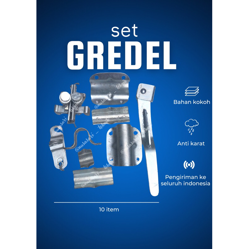 GRENDEL PINTU | SET KUNCIAN MOBIL BOX | KUNCIAN MOBIL BOX | KUNCI PINTU MOBIL BOX MURAH | GRENDEL BO