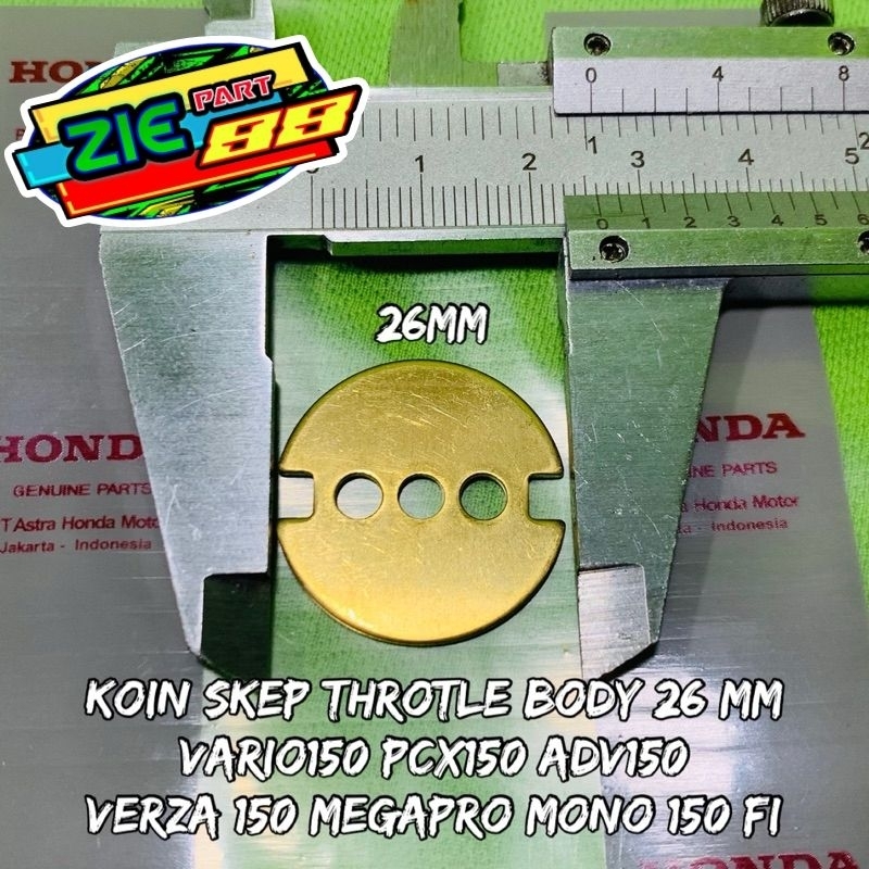 koin coin throtle body 26mm Vario 150 Pcx 150 Adv 150 verza megapro mono Fi throtlebody TB