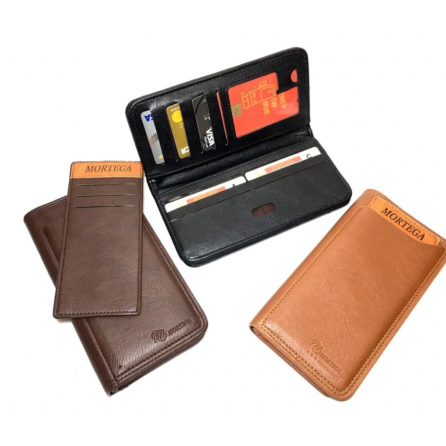 Terbaik Dompet Panjang Pria Mortega Kulit Sintetis  M54