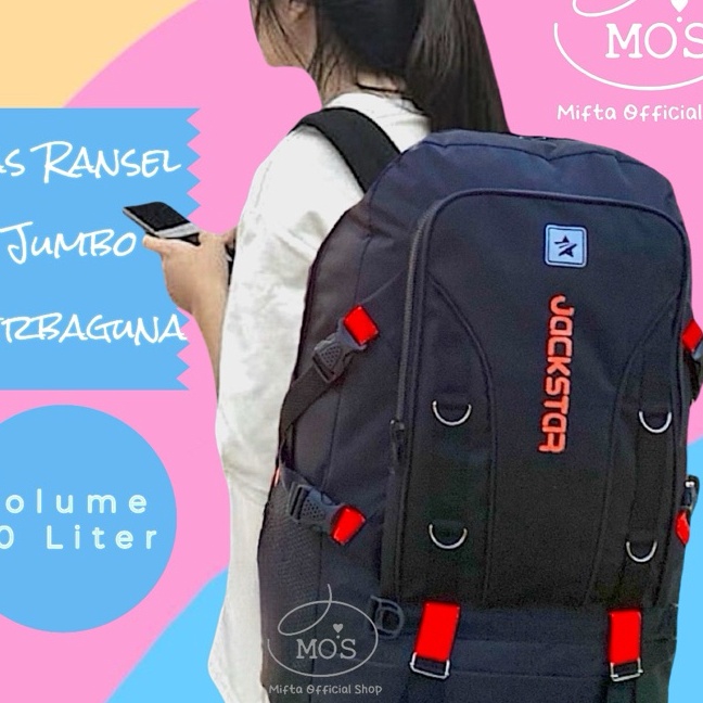 Premium Tas Ransel Pria Tas Ransel Jumbo Tas Gunung Tas Travel Jumbo Tas Gendong Pria Tas Baju Tas R