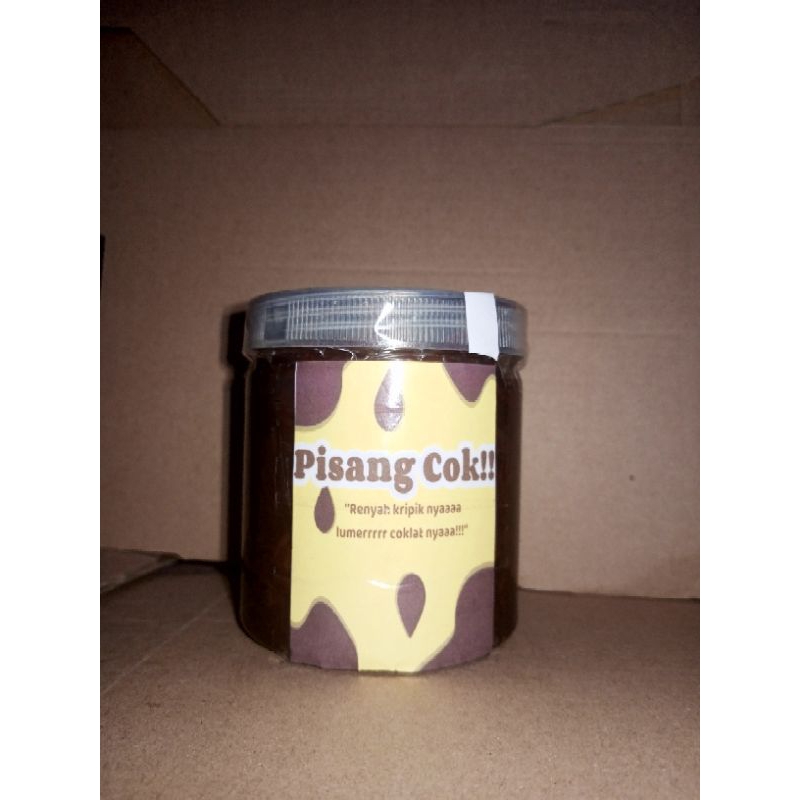 

keripik pisang matcha lumer 300grm 1 toples