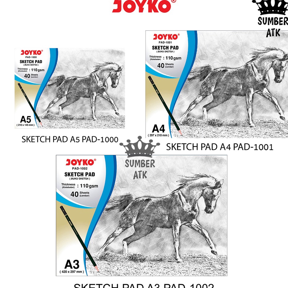 

DISKON FANTASTIS Sketch Pad Buku Gambar Sketsa 11 gsm 4 Sheets