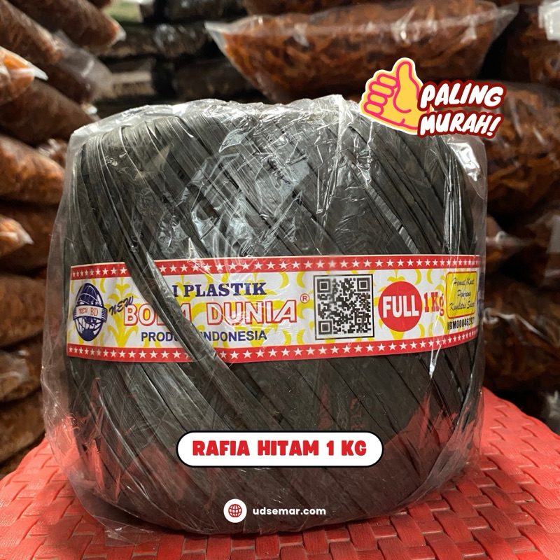 

[1 KG] RAFIA BOLA DUNIA HITAM
