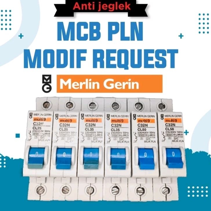 mcb pln metlin gerin modifikasi anti jegglek seperti 10a modif 2a