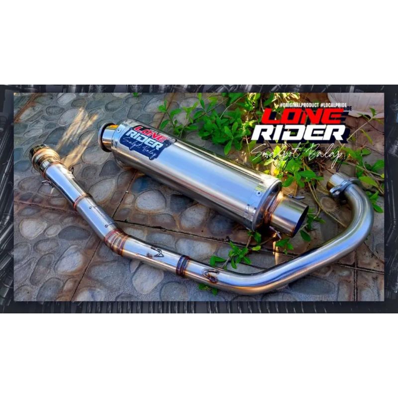 ORIGINAL LONE RIDER Roadrace CS1 Sonic 125 - Knalpot Racing Lone Rider CS1 Sonic 125