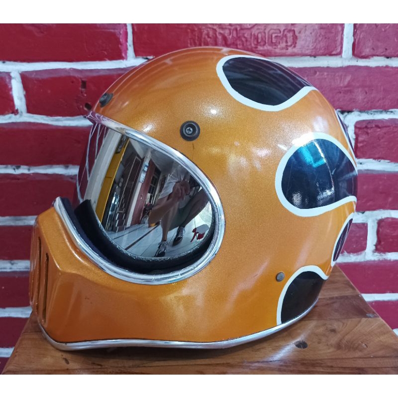 Helm Cakil Flame Fire