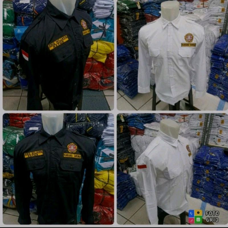 KEMEJA KARANG TARUNA FULL BORDIR KEMEJA CUSTOM BORDIR