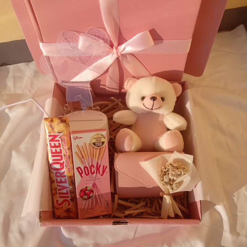 

[愛してる] Gift box Kado Cewek/ Kado Lucu Ultah/ Hampers Hadiah alUlang Tahun Cewek