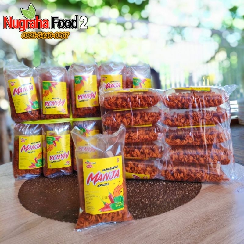 

Manja Spiral Pedas Daun Jeruk Mini Isi 10 Pcs