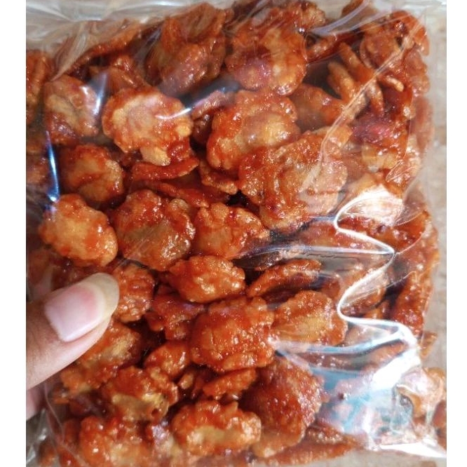 

Emping Melinjo Balado Pedas Manis Gurih 1kg