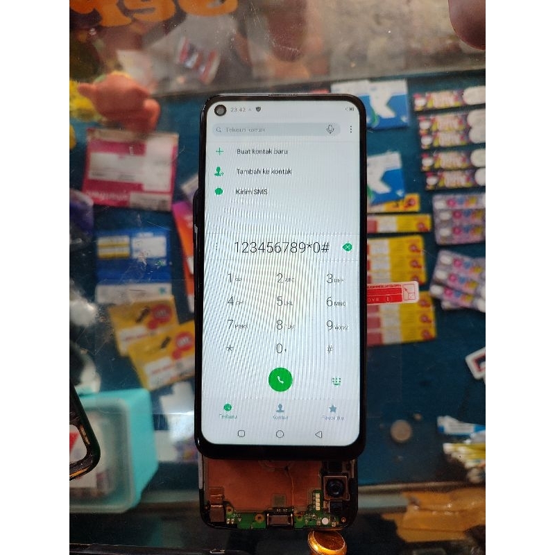 lcd&frame nempel JAMIN TESTED NORMAL & ORIGINAL utk hp Infinix note 7 lite JANGAN TANYA MESIN DLL ya