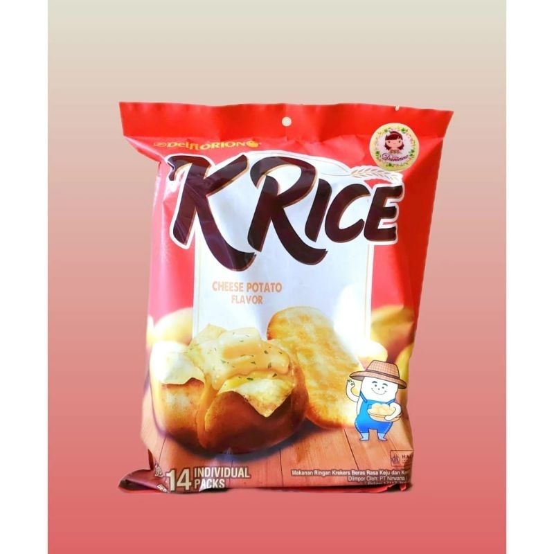 

Delfiorion Krice Rice Crackers Chesse potato .