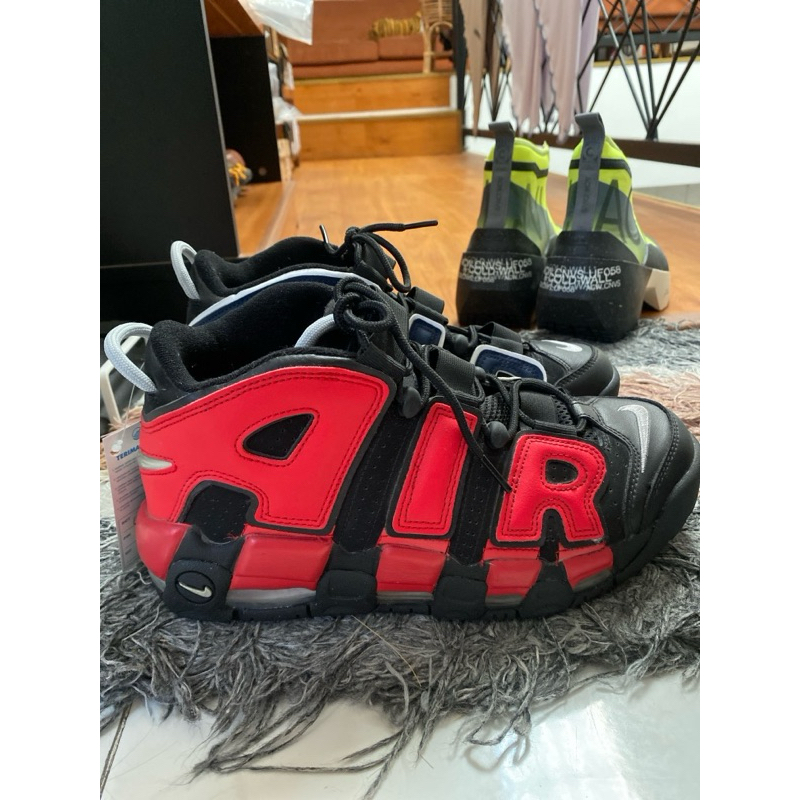 Nike uptempo pippen split alternates navy red original 100%