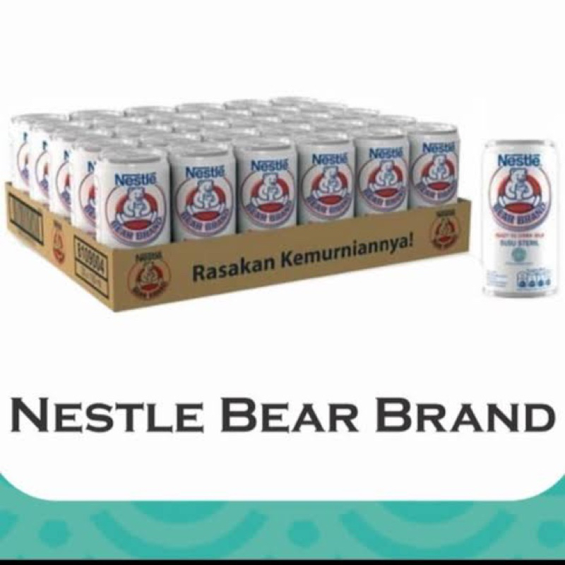 

susu bear brand kemasan 1 krat isi 30pcs ready stock