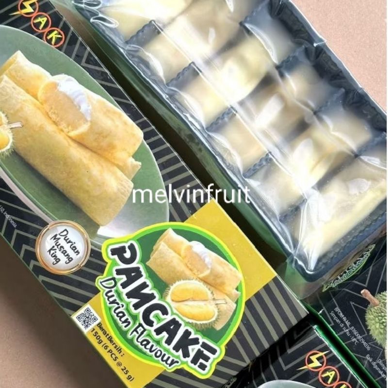 

Pancake Durian Musangking 6pcs