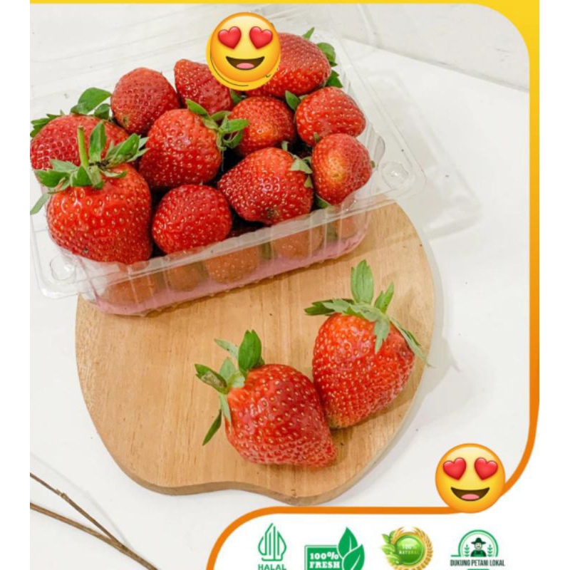 

strawberry 1pack 250gr