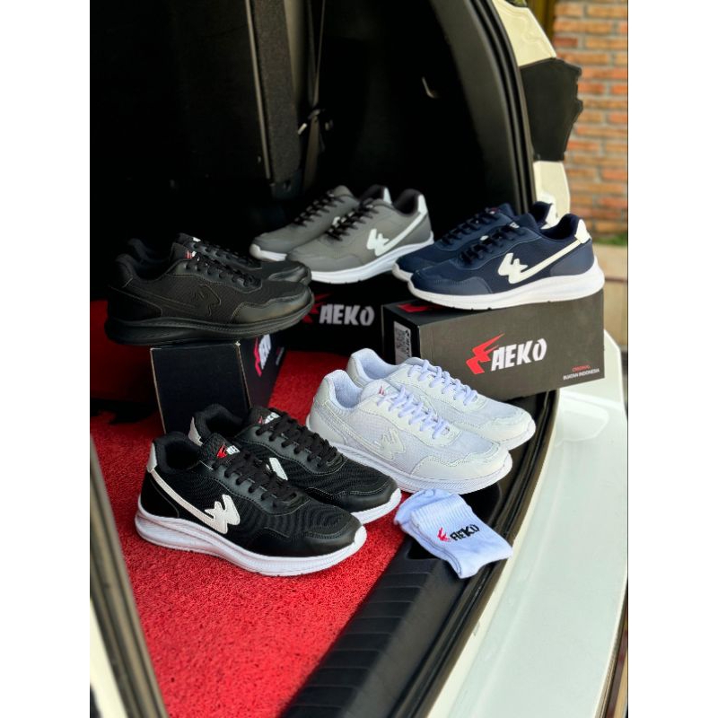 SEPATU RUNNING AEKO NEWREMAP ORIGINAL INDONESIA
