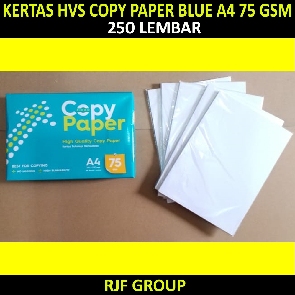 

KERTAS HVS COPY PAPER BLUE FC 75 A4 250 LEMBAR