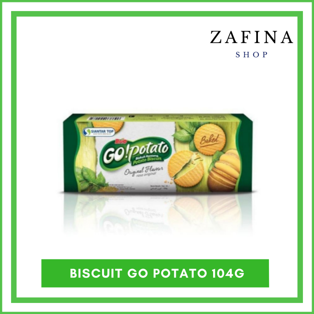 

Biscuit Brio Go Potato 104G | Biskuit Kentang