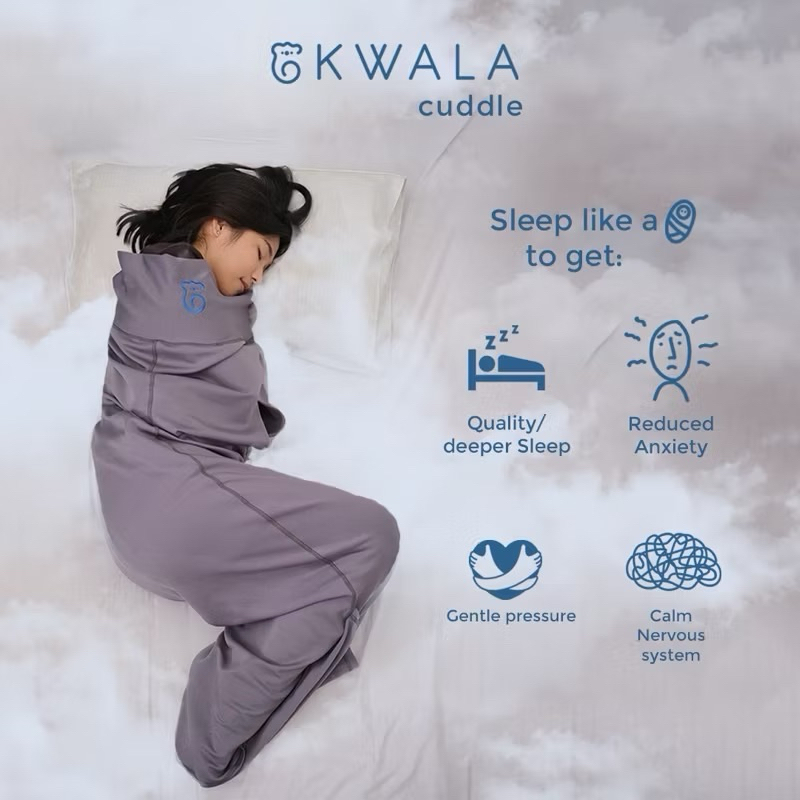 Preloved Premium comfy Adult Swaddle (Kwala cuddle)/ selimut dewasa premium