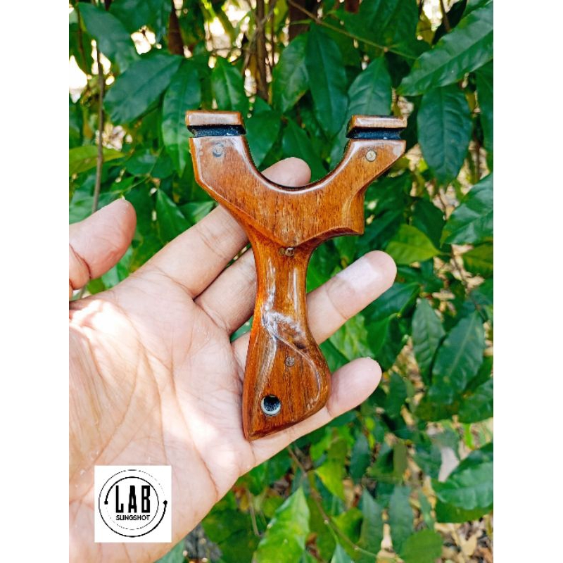 Ketapel OTT / Slingshot "Slewah" Glosy Finish Cocok Untuk Kompetisi & Berburu