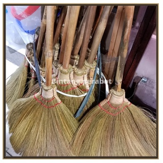 Sapu Rayung / Sapu Rumput Tradisional / Sapu Ilalang / Sapu Lantai Ijuk / Sapu Rumput Padi