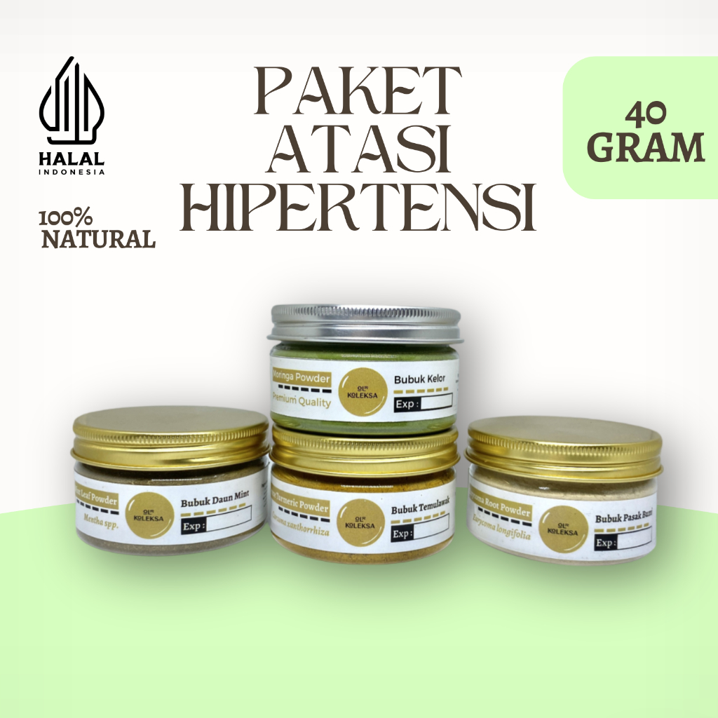 

Paket Natural Atasi Hipertensi Darah Tinggi Herbal Tanpa Efek Samping