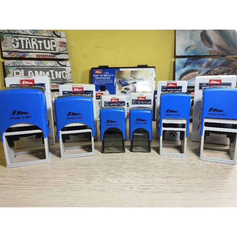 

Stempel Shiny S834 , S835 , S836 , S837 + Costum Design/tulisan