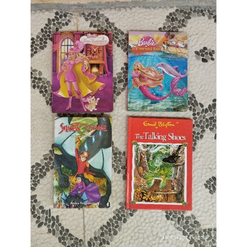 Buku Novel - Cerita - Barbie; Barbie and the THREE MUSKETEERS, MISTERI PHARAO MATAHARI, SILVER STONE