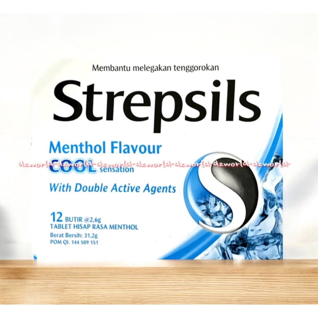 

Strepsils Menthol Flavour 12butir Cool Sensation Permen Pelega Tenggorokan Sakit Strepsil