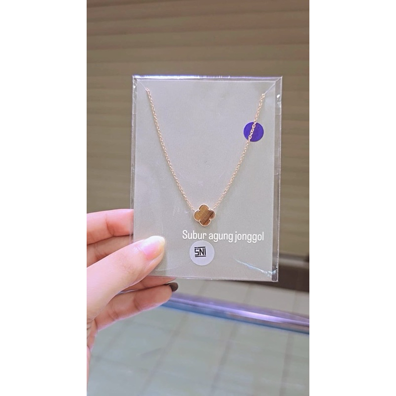 Kalung koye bunga coco 8k rosegold