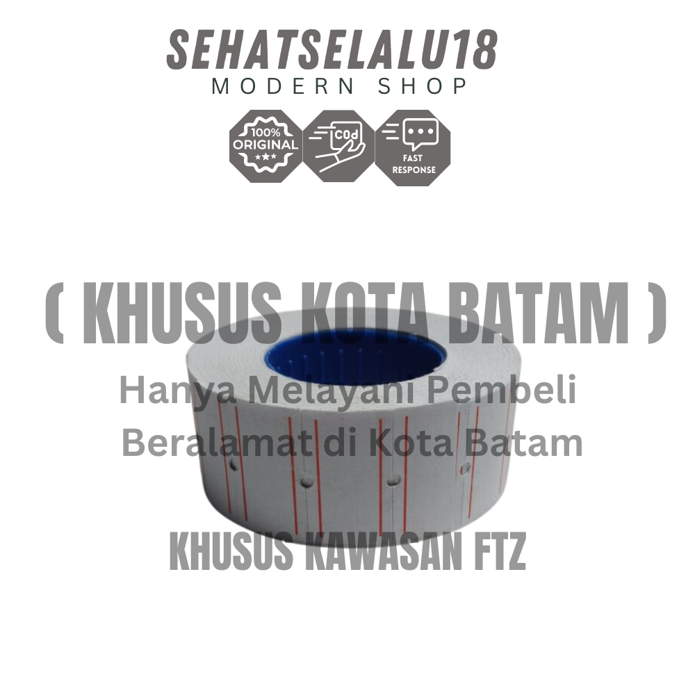 

Kertas Label Harga Ukuran 12mm x 12mm - Penandaan yang Efektif!