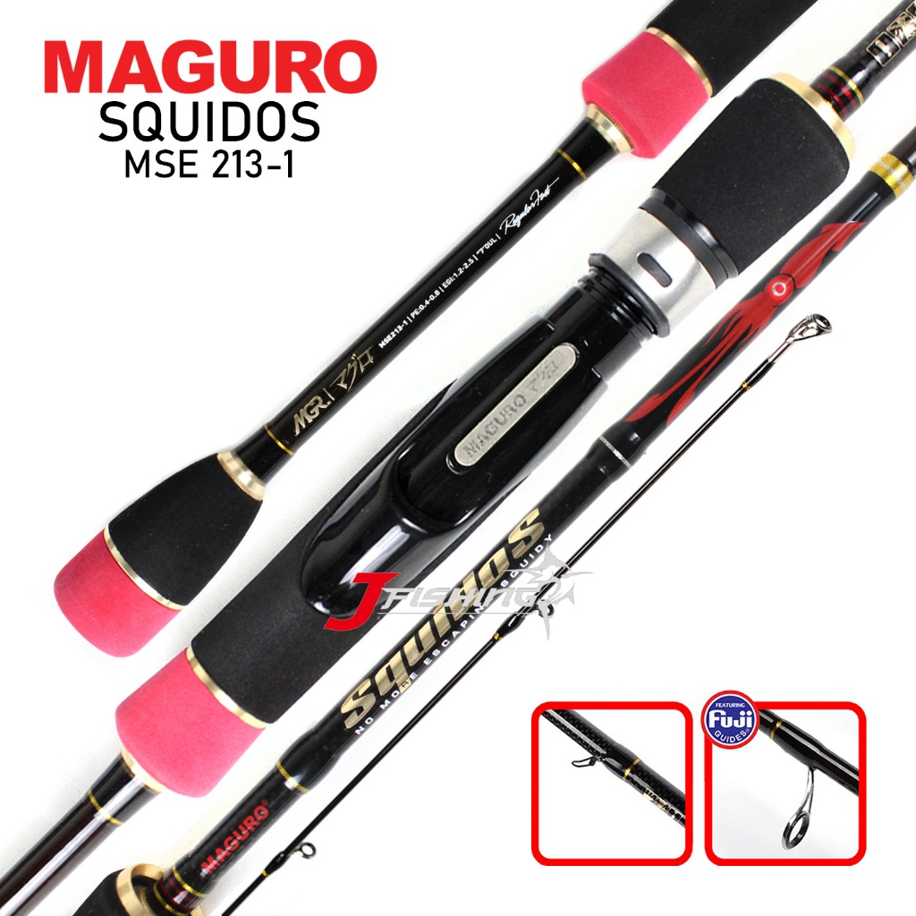 Joran MAGURO SQUIDOS 213 262 | Eging | UL | Ultra Light | Fuji | 2 Section