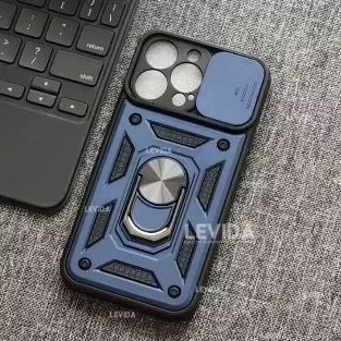 case armor iPhone 11 pro blue slide protect camera BARU