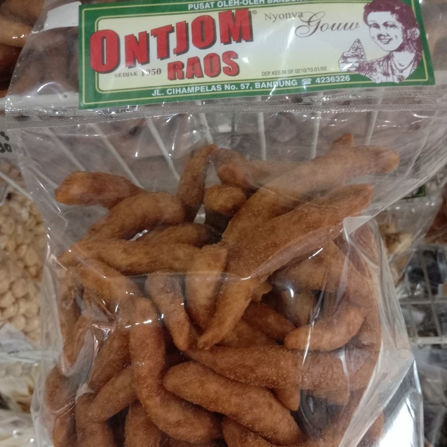 ONCOM RAOS Telur Gabus Manis Ontjom Raos 200gr oleh oleh makanan bandung