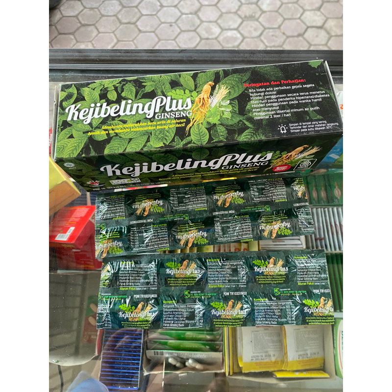 kejibeling plus ginseng / Melancarkan buang air kecil